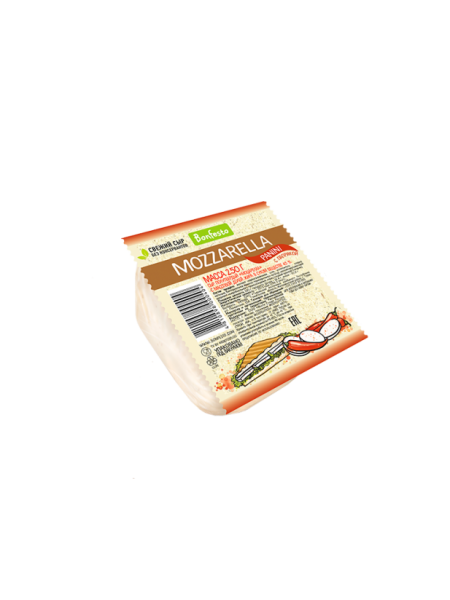 Сыр полутв Моцарелла PANINI паприка 45% 250г*12уп Туровский МК ТМ Bonfesto